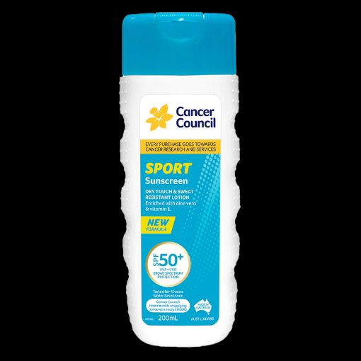 Picture of CANCER COUNCIL SPORT DRY TOUCH SUNSCREEN 50P 200ML