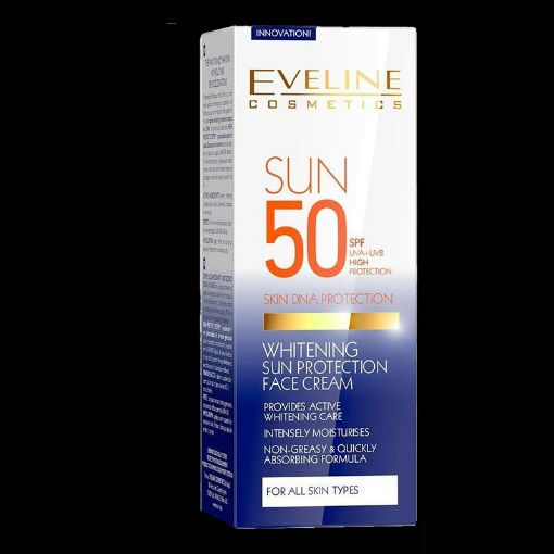 Picture of EVELINE WHITENING SUN PROTECTION FACE CREAM SPF50