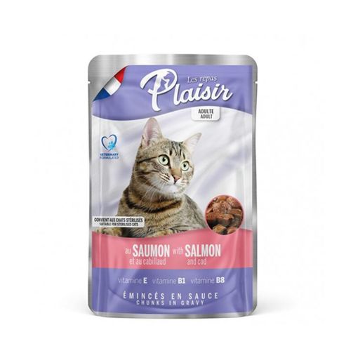 Picture of PLAISIR REPAS PATEES POUR CHAT AU POULET AT AU LAIT 100G