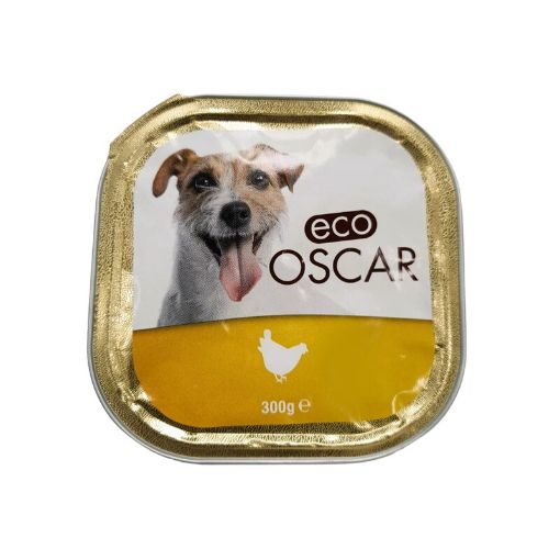 Picture of ECO OSCAR PATE POULET EN BARQUETTE POUR CHIEN 300G
