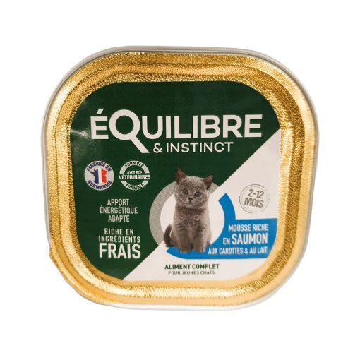 Picture of EQUILIBRE INSTINT MOUSSE RICHE EN SAUMON 85G