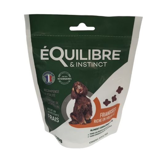 Picture of EQUILIBRE INSTINCT FRIANDISES CHIEN POULET 120G