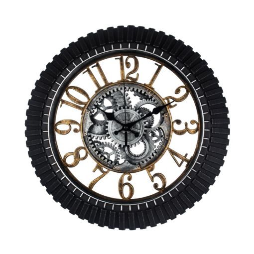 Picture of WALL CLOCK 45CM BLACK