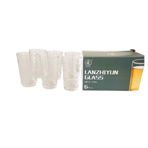 Picture of GLASS CUP 350ML 6PCS