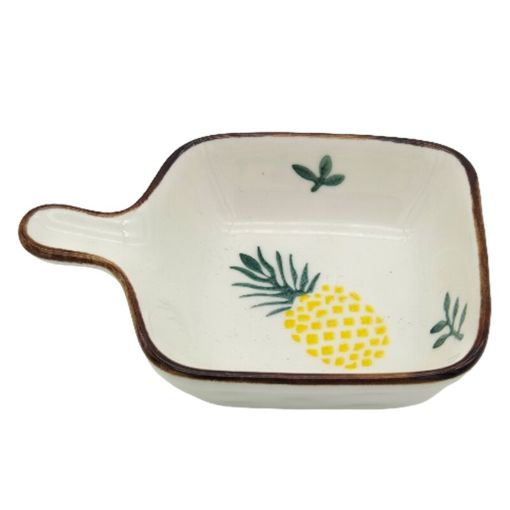 Picture of PINEAPPLE APPERITIF PLATE 12CM