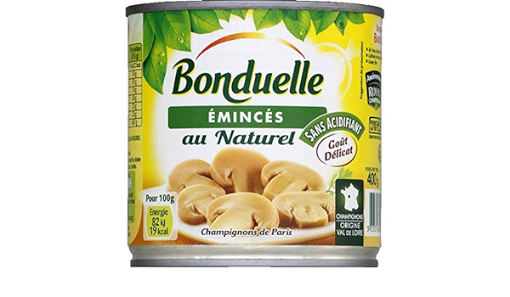 Picture of BONDUELLE CHAMPIGNONS EMINCES 400G