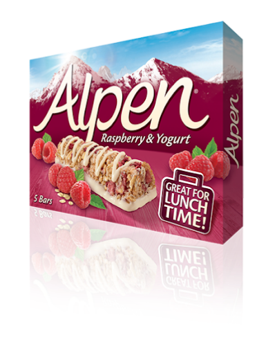 Picture of ALPEN BARS RASPBERRY WITH YOGHURT X 5 29G