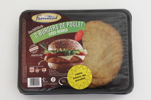 Picture of FARMSTEAD BURGER HERBES 200G