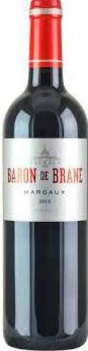 Picture of BARON DE BRANE MARGAUX 75CL