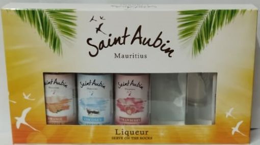 Picture of SAINT AUBIN COFFRET LIQUEUR MINIATURE 19.5% 5X50ML