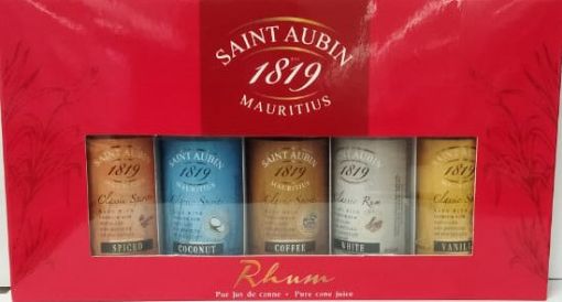 Picture of SAINT AUBIN COFFRET RUM MINIATURE CLASSIC 40% 5X50ML