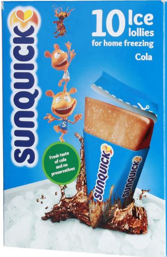 Picture of SUNQUICK ICE LOLLY COL 10 X60ML