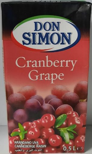 Picture of DON SIMON CRANBERRY & GRAPE 500ML