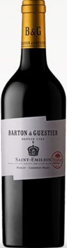 Picture of BARTON AND GUESTIER SAINT EMILION 750ML