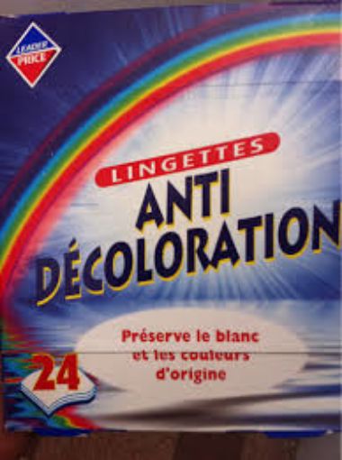 Picture of LP LINGETTE ANTI DECOLOR STOP X24