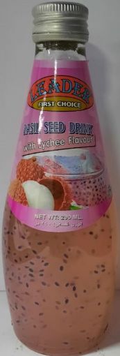 Picture of LEADER BASIL SEED WITH LYCHEE FLAVOUR 290ML