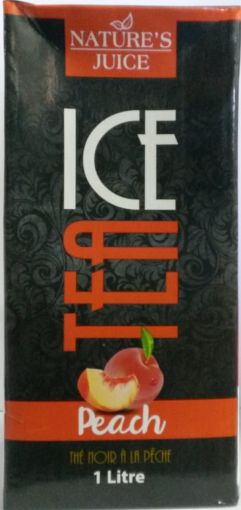 Picture of NATURES JUICE ICE TEA PEACH 1LT