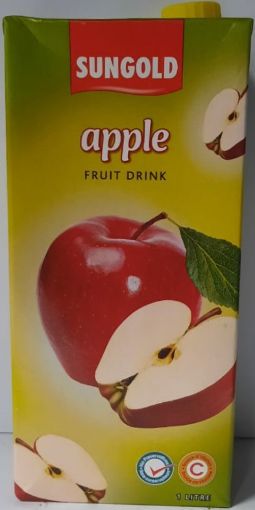 Picture of SUNGOLD FRUIT DRINK BRIK APPLE 1LT