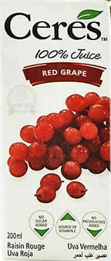 Picture of CERES RED GRAPE 200ML