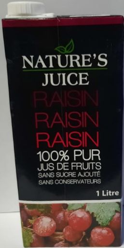 Picture of NATURES JUICE RED GRAPE 1LT