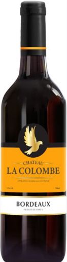 Picture of LA COLOMBE BORDEAUX 750ML