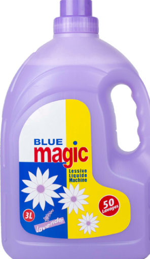 Picture of BLUE MAGIC LIQUIDE LESSIVE MACHINE 3L LAVENDER