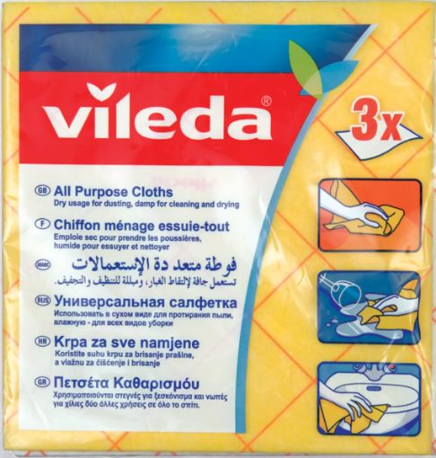 Picture of VILEDA ALL PURPOSE CLOTH 4 PLUS 2 FREE