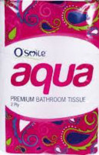 Picture of OSMILE AQUA PAPIER TOILETTE X6 250 SHEETS