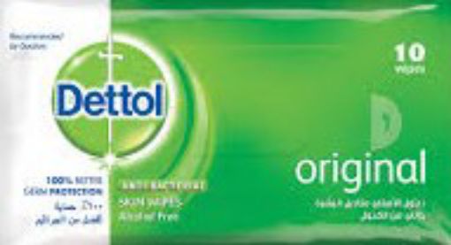 Picture of DETTOL WIPES ORIGINAL 10 S