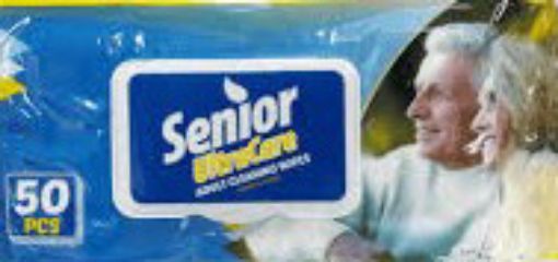 Picture of SENIOR ULTRA CARE CLEANING WIPES 50