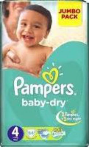 Picture of PAMPERS BABY DRY S4 56 JP