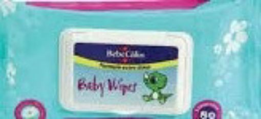 Picture of BEBECALIN WIPES WITH LIDS X 80 CAMOMILLE VITAMIN E