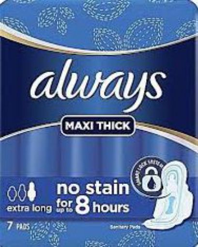 Picture of ALWAYS MAXI THICK XTRA LONG X8