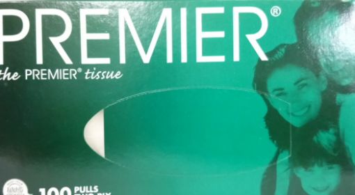 Picture of PREMIER FACIAL 100 SHEET ASSORTED COLORS