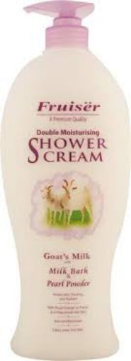 Picture of FRUISER DOUBLE MOIST CREME DOUCHE GOAT MILK UV WHITE 1000ML