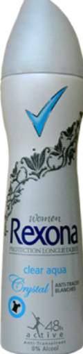 Picture of REXONA WOMAN DEODORANT CLEAR AQUA 200ML