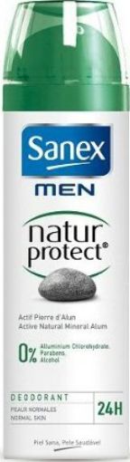 Picture of SANEX DEODORANT MEN SPRAY NATUR PROTECT FOR NORMAL SKIN 200ML