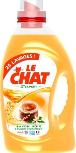 Picture of LE CHAT LESSIVE LIQUIDE MACHINE MACHINE SAVON NOIR 3 L