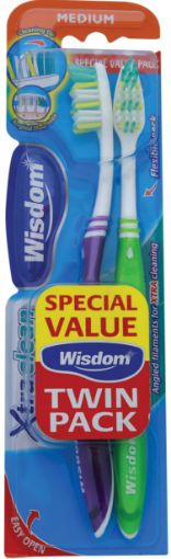 Picture of WISDOM BROSSE A DENT EXTRA CLEAN TWIN FIRM