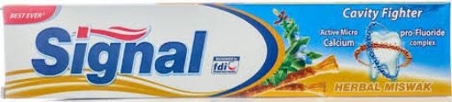 Picture of SIGNAL DENTIFRICE CAVITY FIGHTER HERBAL 100ML