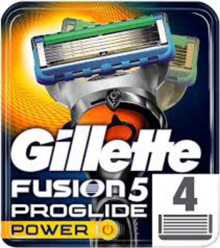 Picture of GILLETTE RASOIRS HOMME JETABLE LAME FUSION5 PROGLIDE POWER X4