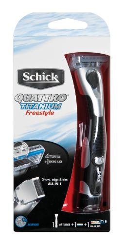 Picture of SCHICK QUATTRO TITANIUM FREESTYLE KIT 1