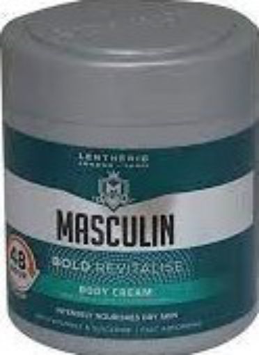 Picture of LENTHERIC MASCULIN BOLD REVITALISE BODY CREAM 450ML