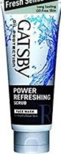 Picture of GATSBY FACE WASH SCRUB POWER REFRESH 120G