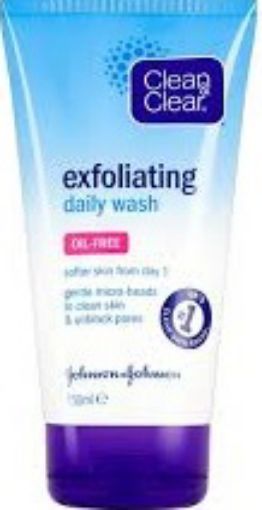 Picture of CLEAN CLEAR EXFOLIATING DAILY GEL NETTOYANT 150ML