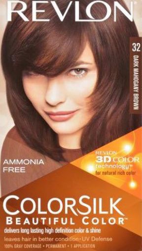 Picture of REVLON COLOR SILK HAIR COLOR DARK MAHOGANY BROWN