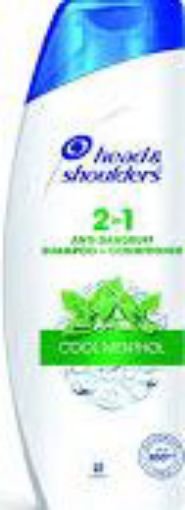 Picture of HEAD SHOULDER SHAMPOOING CIN MENTHOL 2IN1 270ML