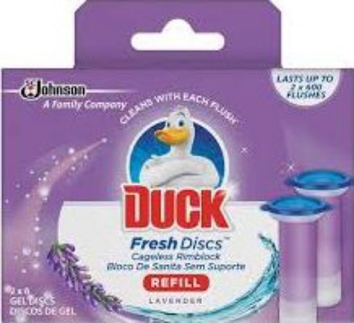 Picture of DUCK FRESH DISCS LAVENDER REFILL REFILL X2