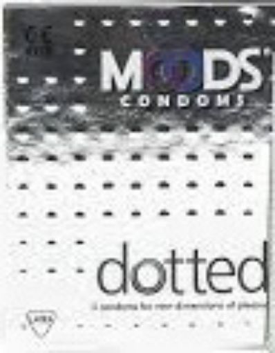 Picture of MOODS CONDOMS DOTTED 3S PACK