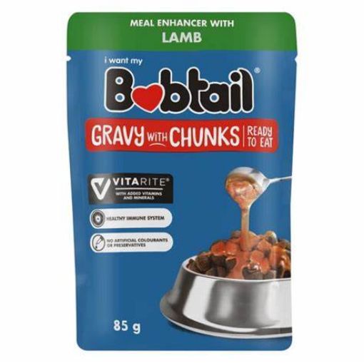 Picture of BOBT.GRAVY CHUNKS LAMB FL 85G